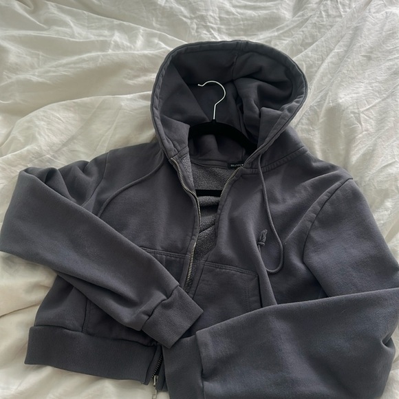 Brandy Melville Tops - Brandy Melville Cropped Hoodie
